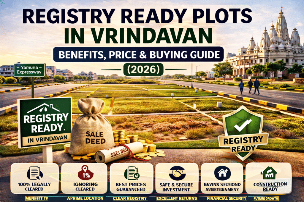 registry ready plots in vrindavan guide