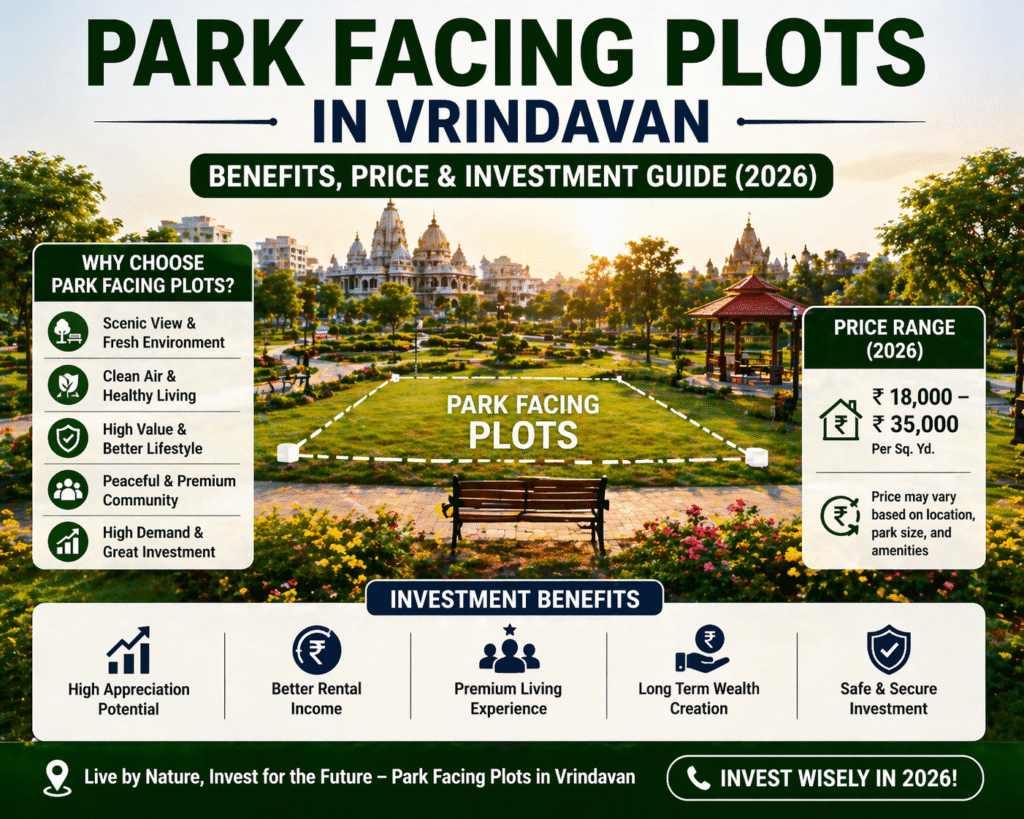 park facing plots in vrindavan investment guide