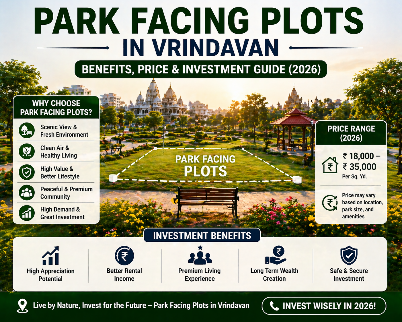 park facing plots in vrindavan investment guide