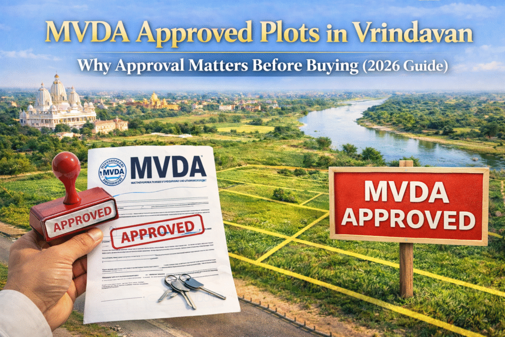 MVDA approved plots in Vrindavan investment guide