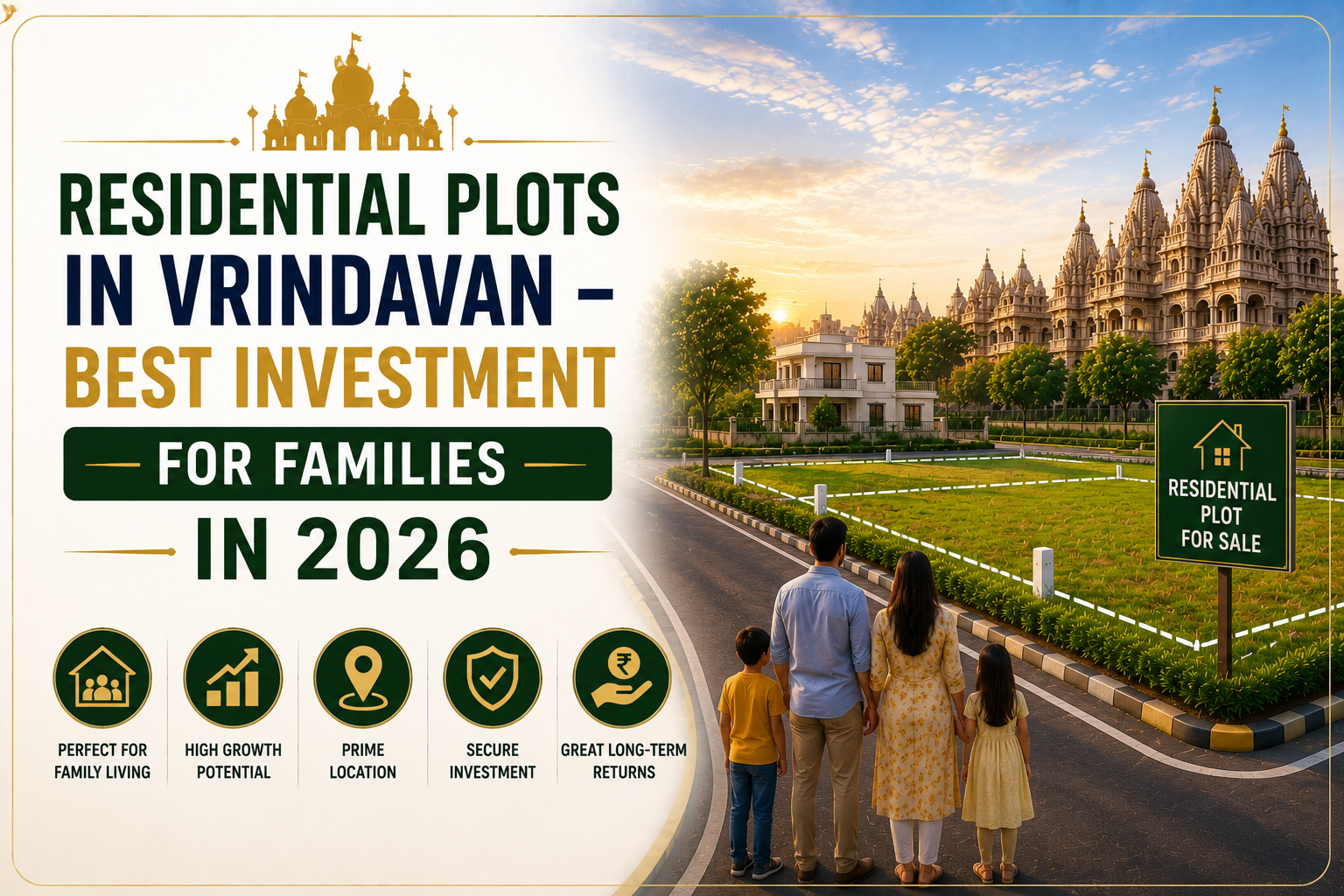 residential plots vrindavan guide