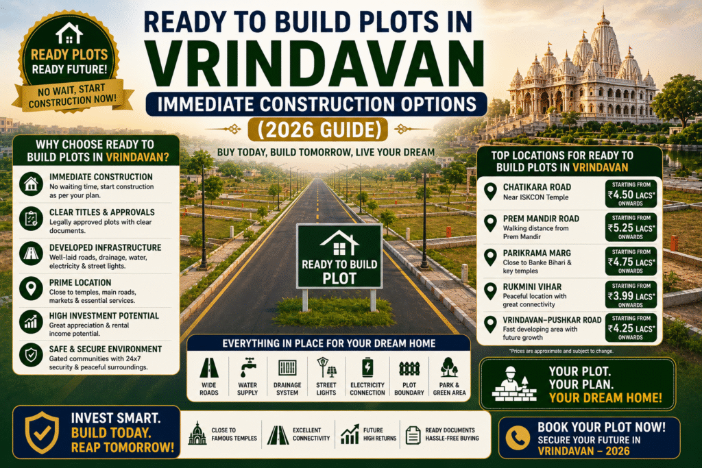 ready to build plots vrindavan guide