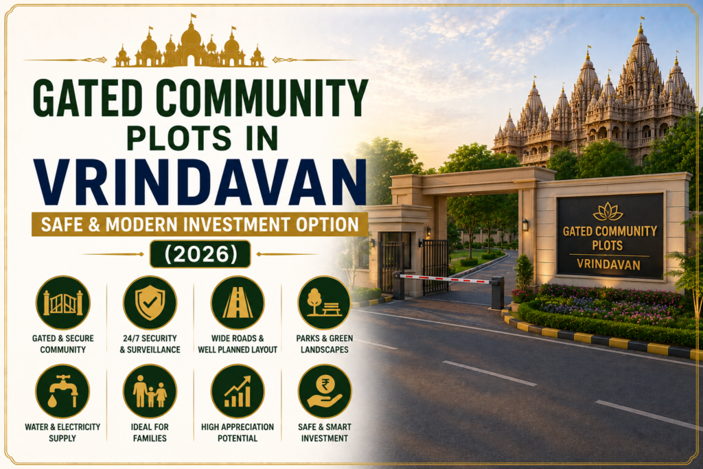 gated community plots vrindavan guide