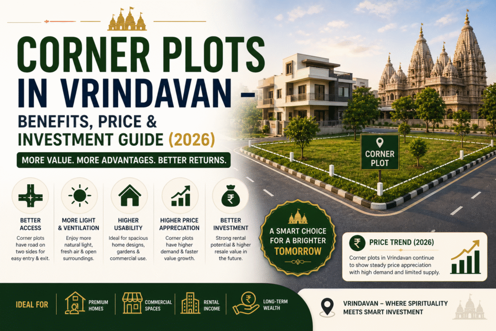 corner plots vrindavan investment guide