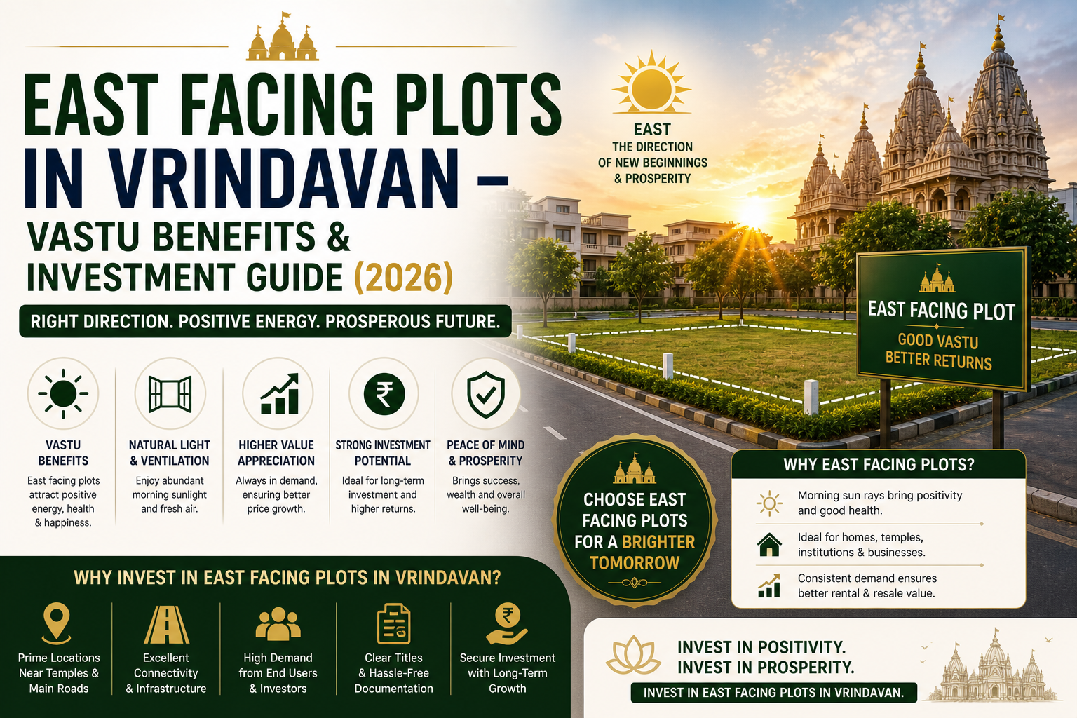 east facing plots vrindavan guide