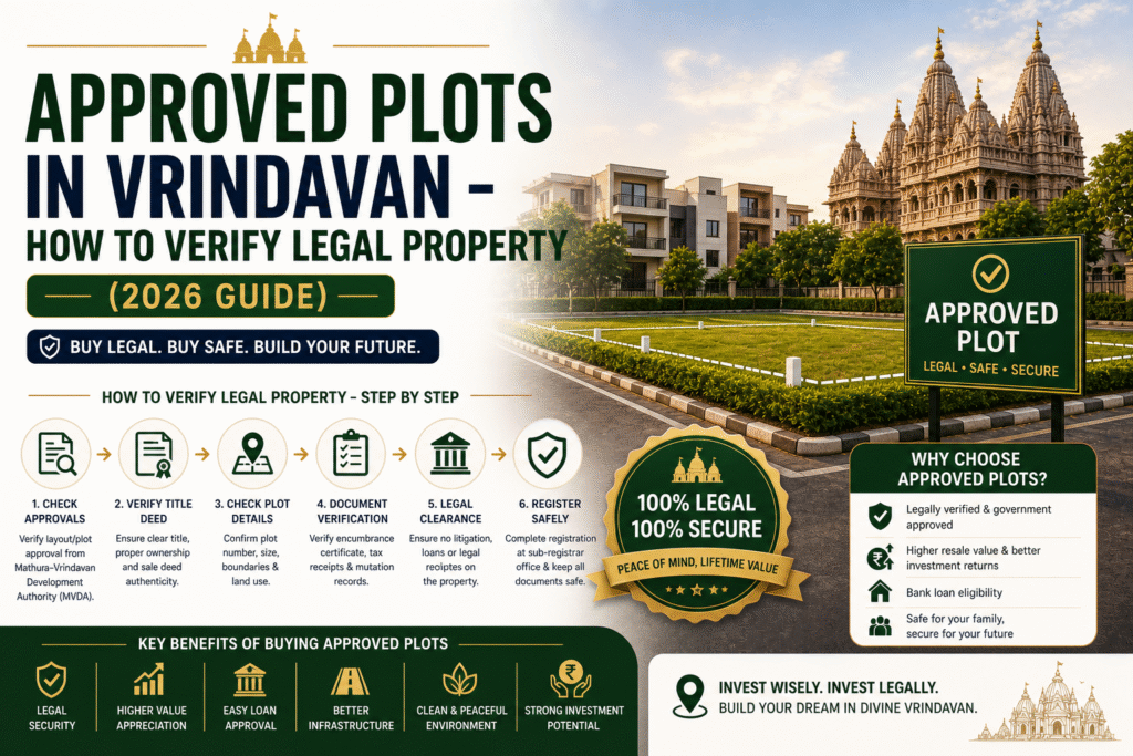 approved plots vrindavan legal guide