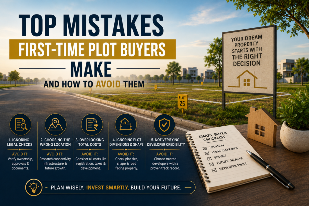 common mistakes first time plot buyers should avoid