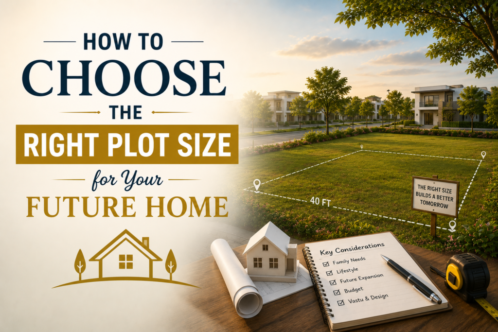guide to choosing the right residential plot size in Vrindavan